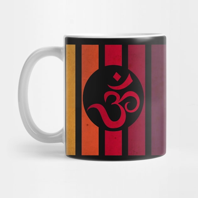 Spiritual Om Colorama by CTShirts